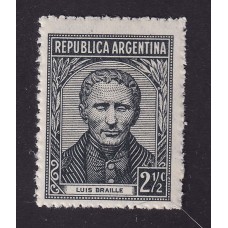 ARGENTINA 1935 GJ 739a ESTAMPILLA NUEVA MINT VARIEDAD CATALOGADA U$ 13